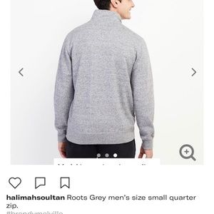 Roots men zip-up! really comfy and in good shape😄